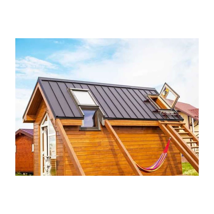 Фальцевая кровля Кликфальц mini Grand Line 0,45 Полиэстер RAL 2004 Оранжевый