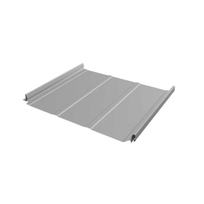 Фальцевая кровля Кликфальц Pro Line Grand Line 0,7 Полиэстер RAL 7004 Сигнальный Серый